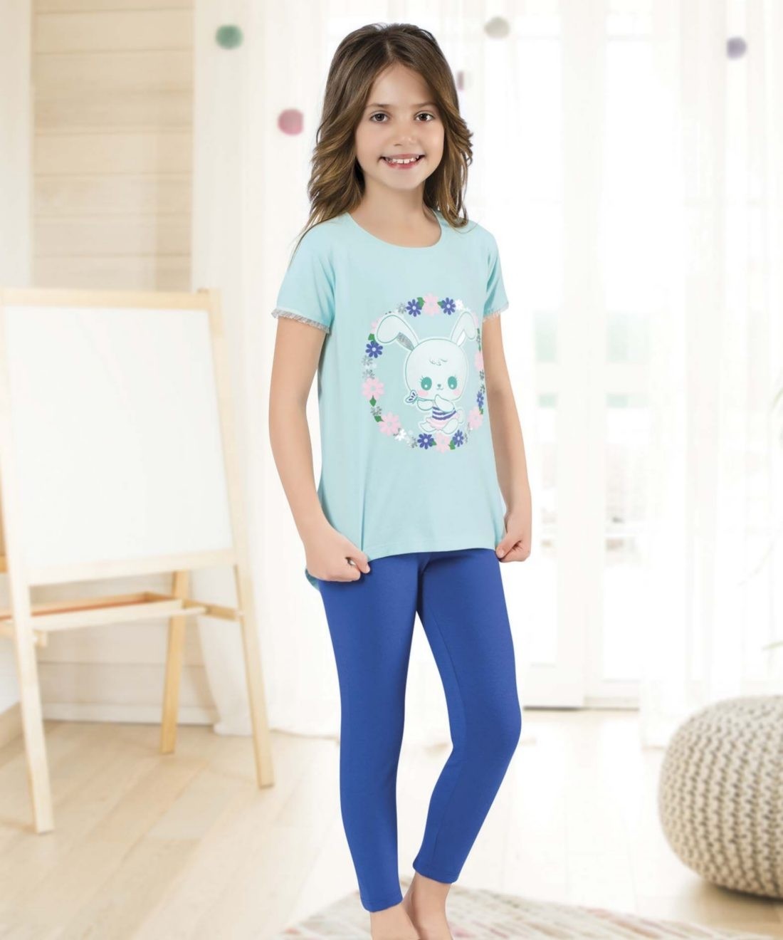 HMD Anti-Alerjik Kız Çocuk Tayt Takım HMD 6061