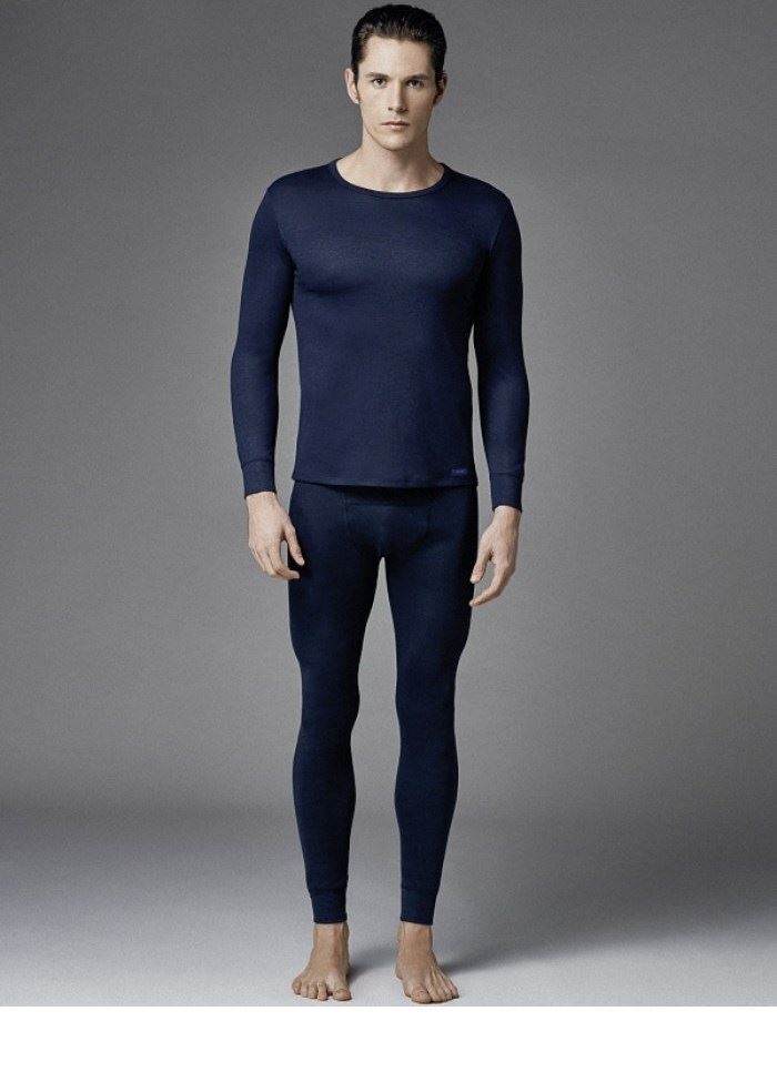 Likralı Fırçalı İç Yüzey Termal Üst Eros 1452 - Siyah