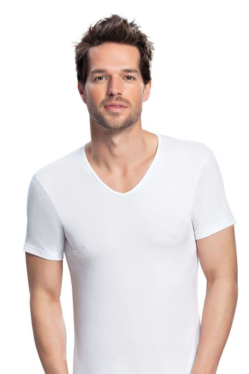 NBB Pamuklu Likralı V Yaka Erkek Atlet NBB 711