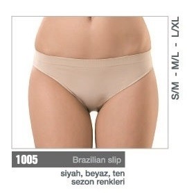 Miss Fit Yüksek Bel Destekli Dikişsiz Slip Külot Miss Fit 1005 - Görsel 4