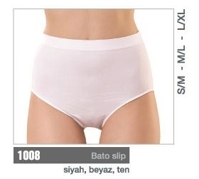 Yüksek Bel Dikişsiz Külot Poliamid Elastan Miss Fit 1008 - Beyaz