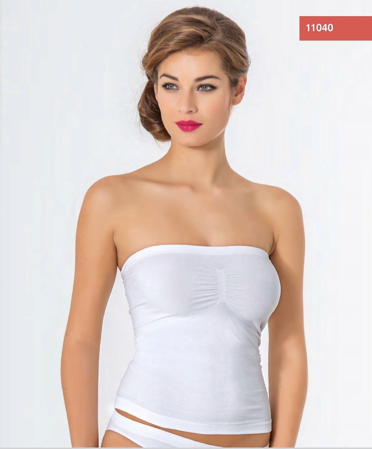 Büzgülü Kompresyonlu Korse Miss Fit 11040 - Beyaz