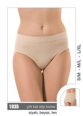 Miss Fit Dikişsiz Çift Kat Toparlayıcı Korse Miss Fit 1035 - Görsel 5