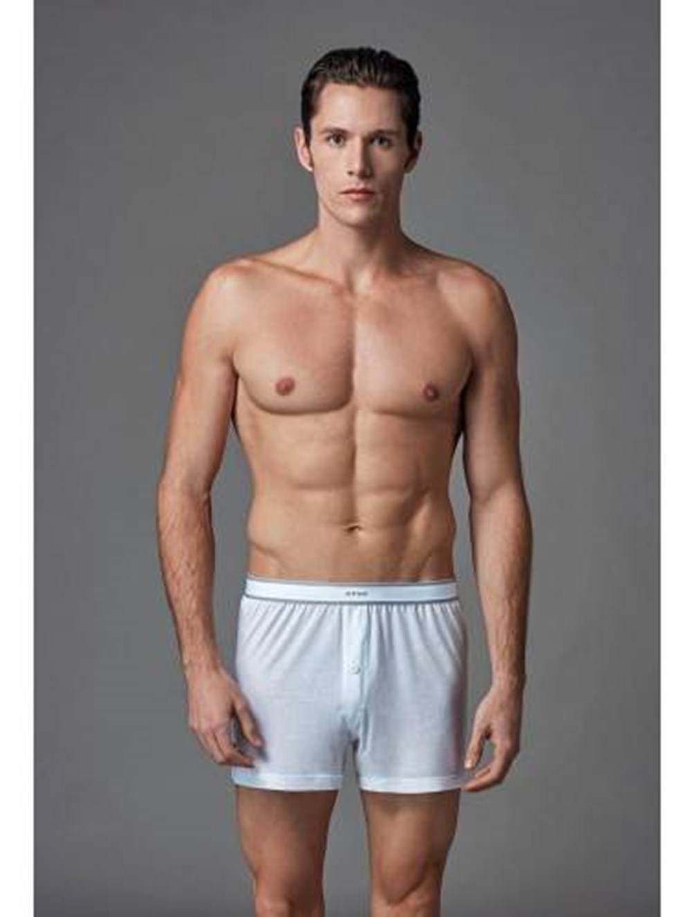 Modal Yumuşak Bel Lastiği Boxer Eros 021 - Beyaz