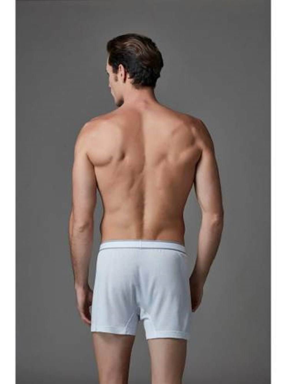 Modal Yumuşak Bel Lastiği Boxer Eros 021 - Beyaz