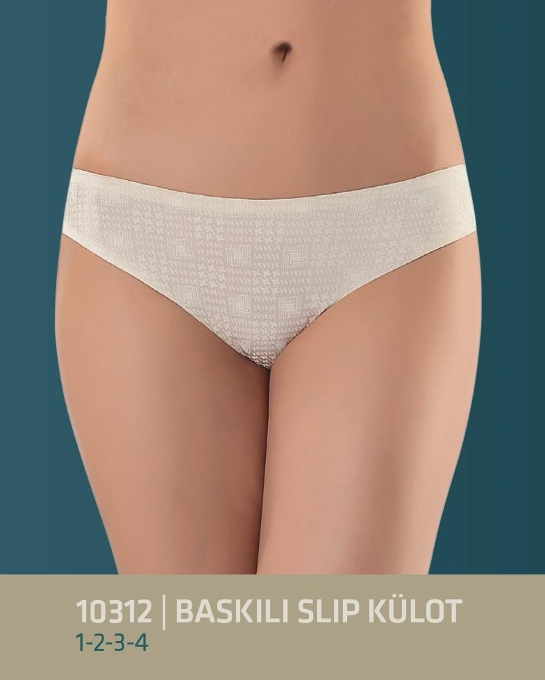 NBB Yüksek Bel Dikişli Klasik Külot NBB 10312