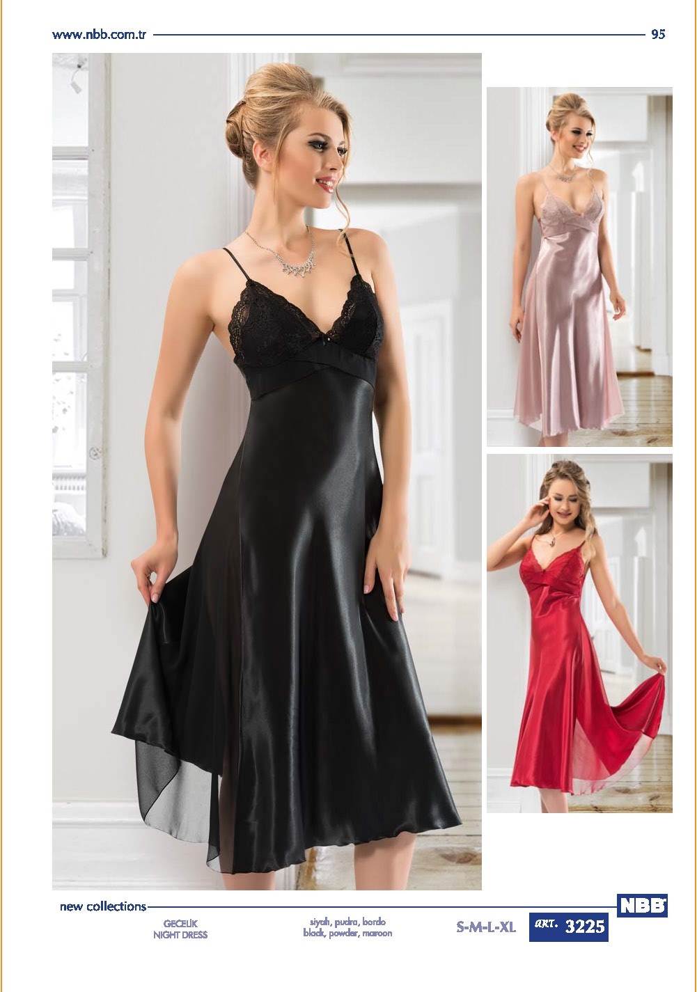 NBB Uzun Gecelik NBB 3225 - Görsel 5