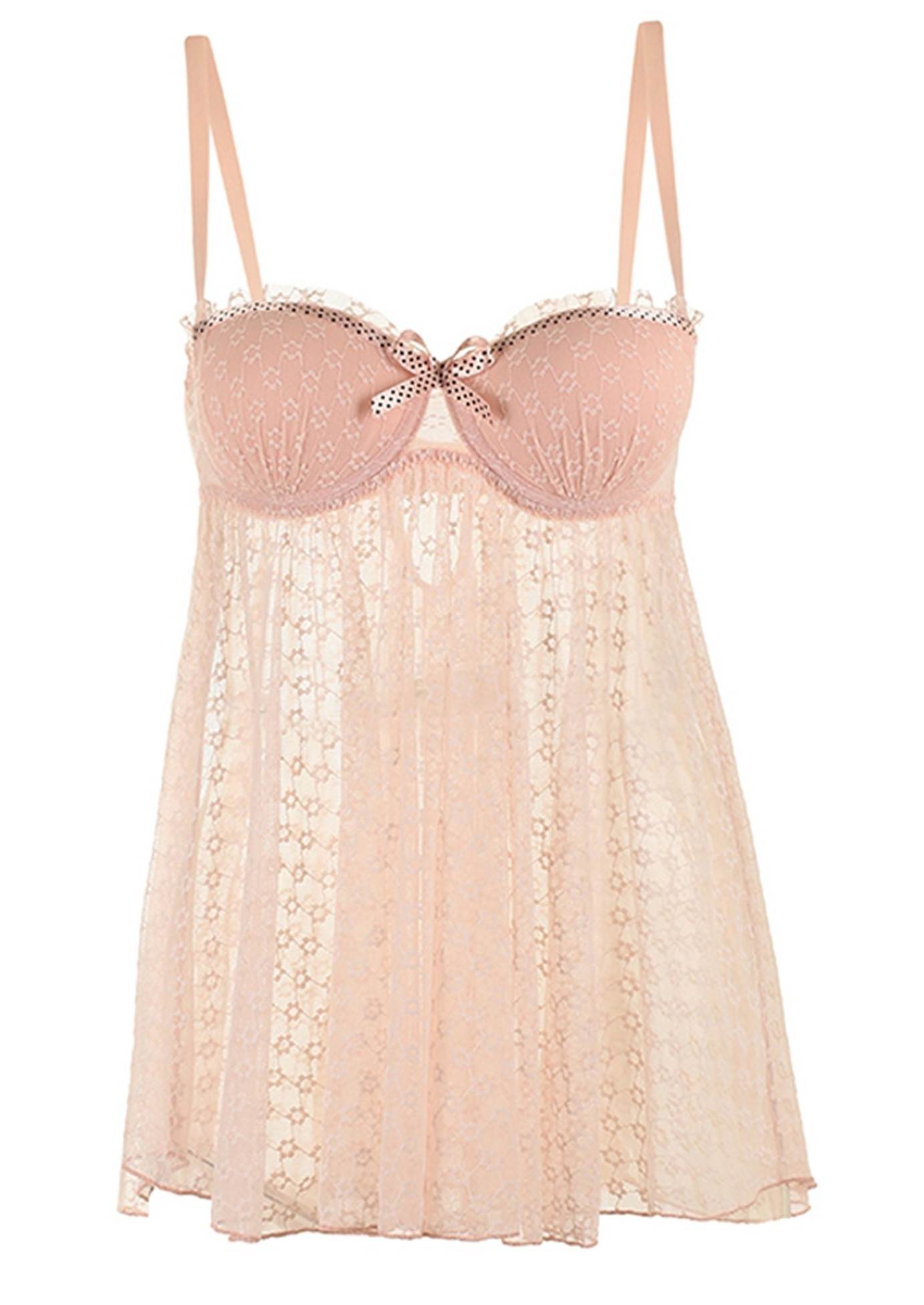 NBB Dikişsiz Yumuşak Pamuklu Gecelik NBB 3753