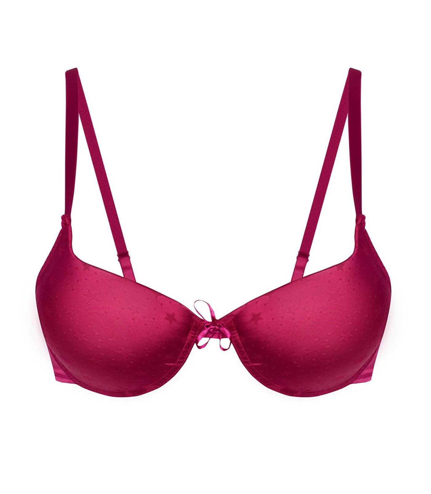 Elastik Dantel Destekli Sütyen NBB 3574 - Fuşya