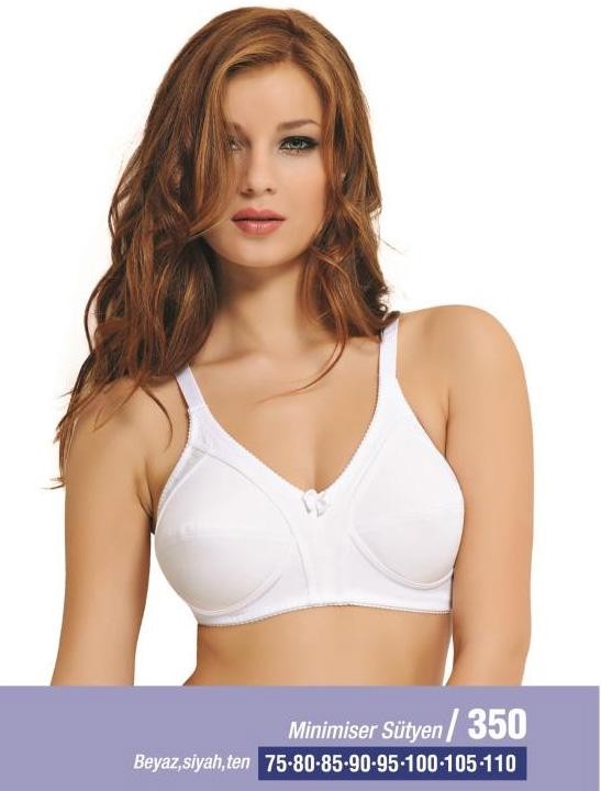 Tam Kap Toparlayıcı Sütyen NBB 350 - Beyaz