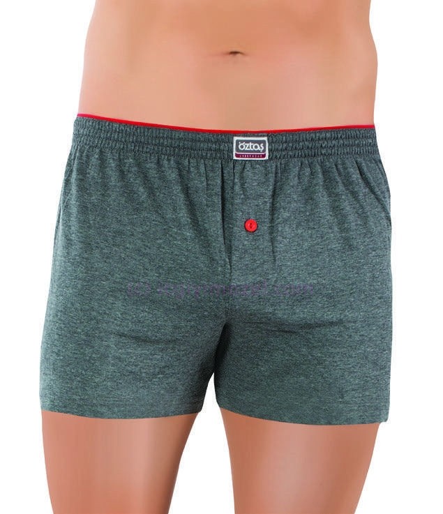 Öztaş Esnek Bel Lastiği Pamuklu Boxer Öztaş 1129 - Görsel 6