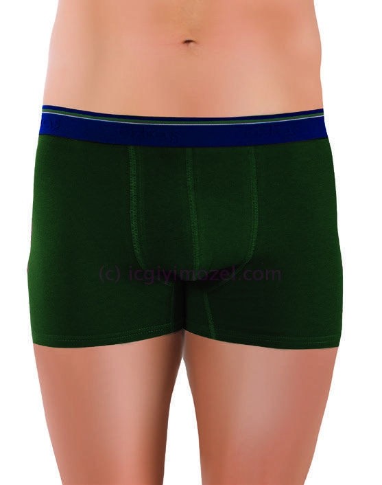 Pamuklu Dikişsiz Erkek Boxer Öztaş 1717 - Antrasit