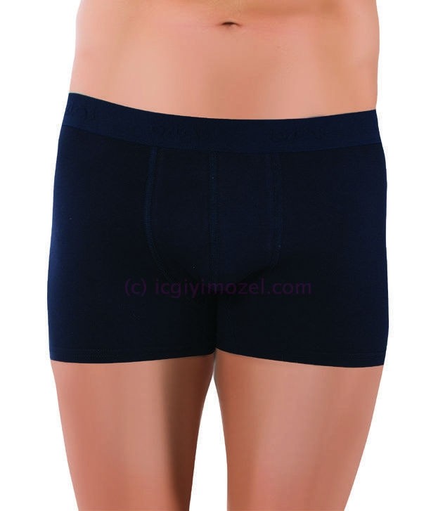 Pamuklu Dikişsiz Erkek Boxer Öztaş 1717 - Siyah