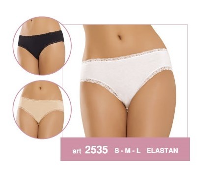 Erdem Pamuk Yüksek Bel Bikini Külot Erdem 2535 - Görsel 6