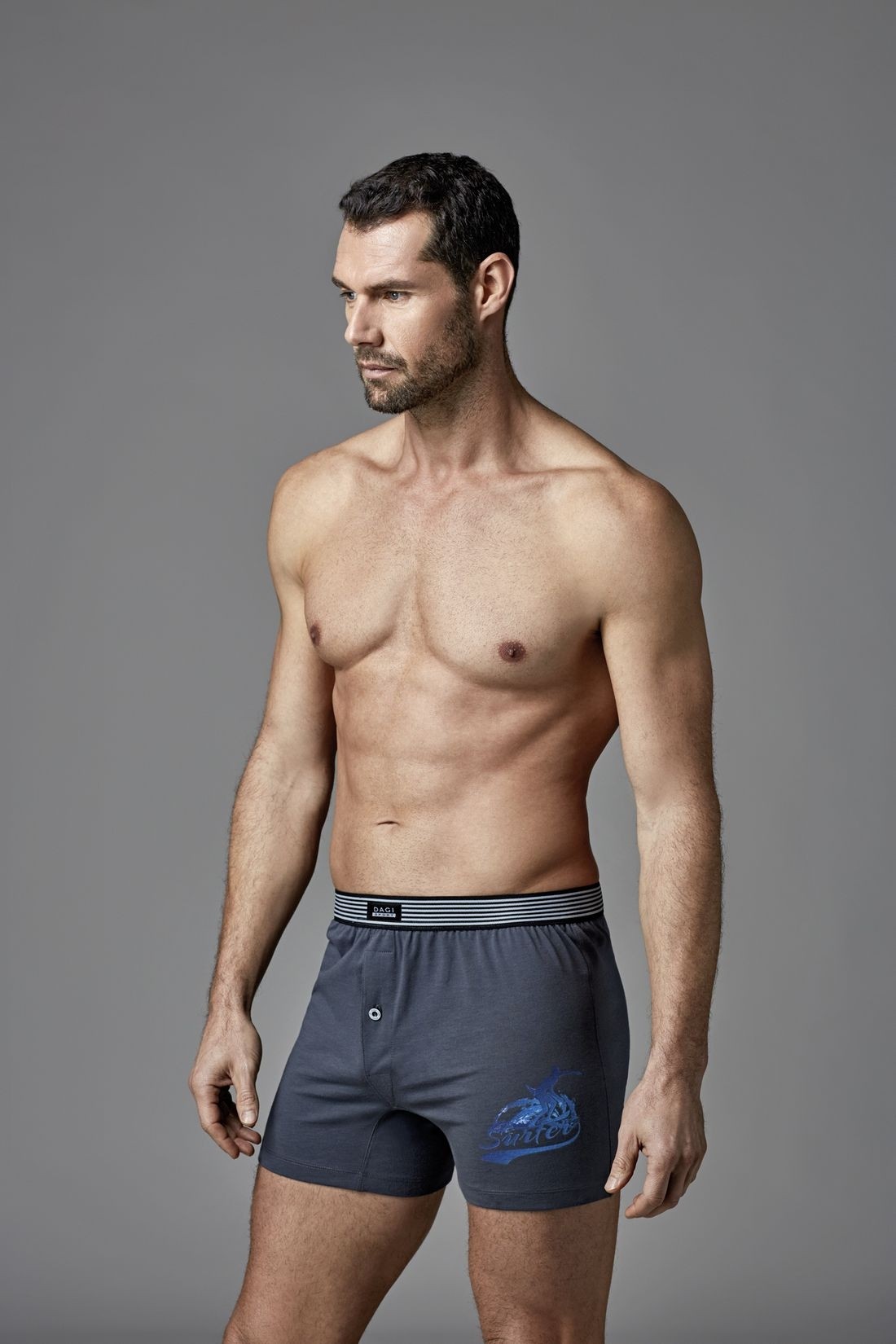 Dagi Pamuklu Esnek Bel Lastiği Baskılı Boxer Dagi 1210 - Görsel 5