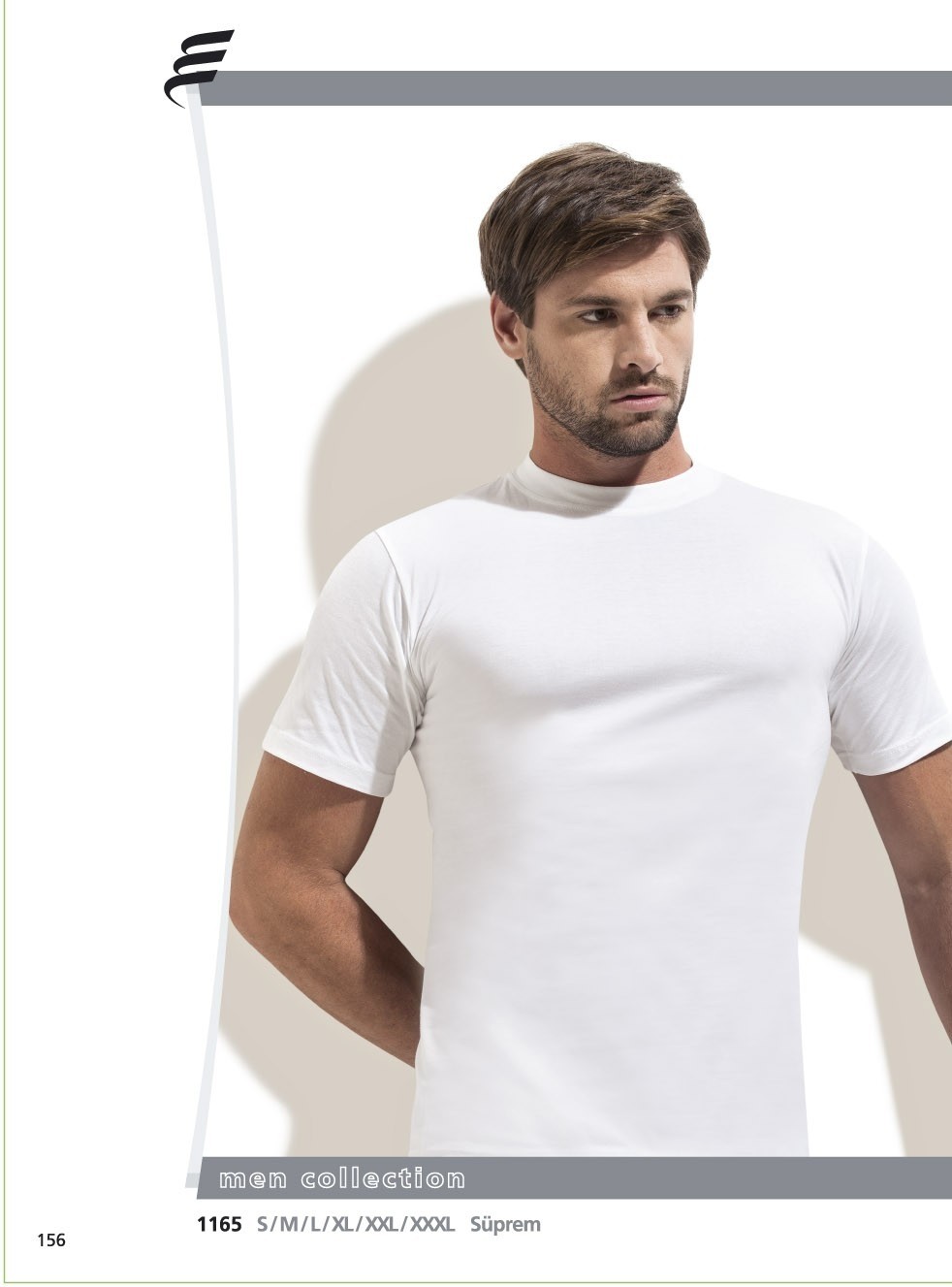 Pamuklu Ribana Kesim Askılı Atlet Erdem 1165 - Beyaz