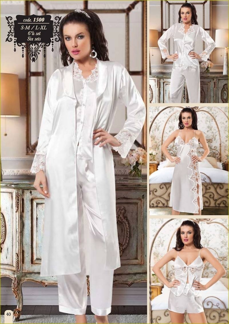 Koton Likra Beyaz 6'lı Set Sistina 1500 - Beyaz