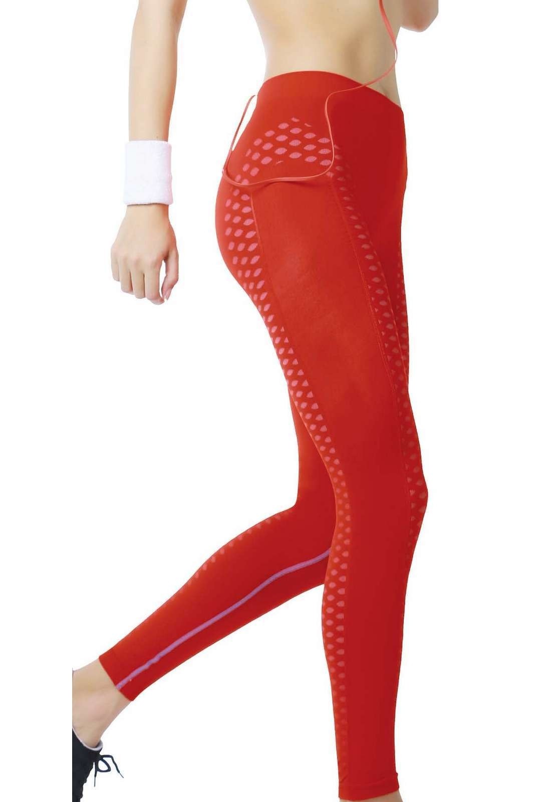 Yüksek Bel Dört Yönlü Esnek Spor Tayt Emay 3823 - Görsel