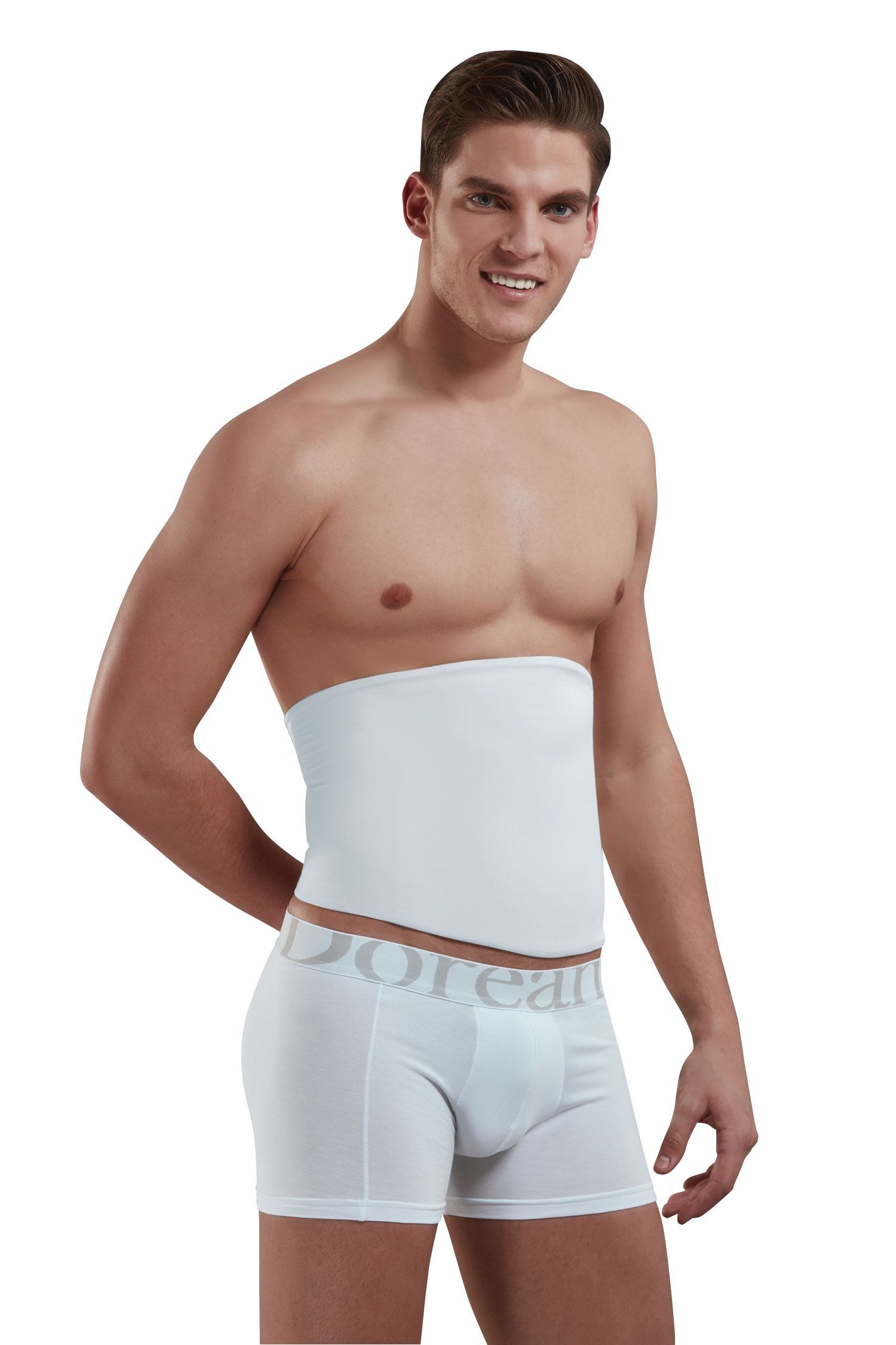 Pamuklu Ribana Askılı Atlet Doreanse 5955 - Beyaz