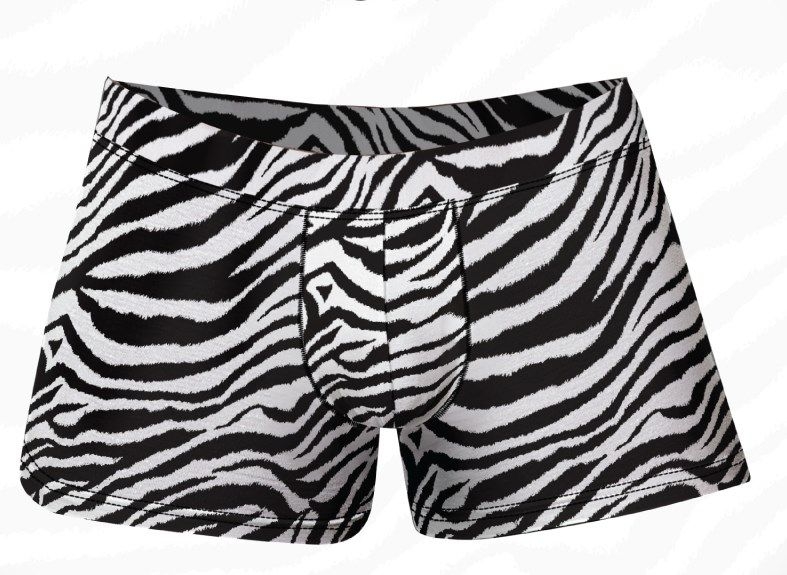 Zebra Baskılı Modal Pamuk Boxer Trunk Doreanse 1814 - Baskılı