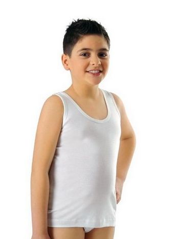 Pamuklu Rahat Kesim Erkek Çocuk Atlet Anıt 4702