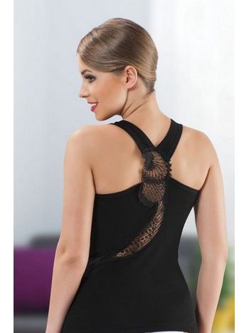 Pamuklu Likralı Dantel Atlet HMD 2427