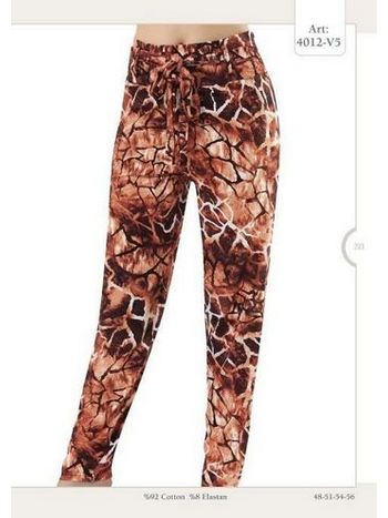 Yüksek Bel Likralı Tayt HMD 4012