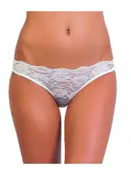 Dantelli Yüksek Bel Slip Külot Öztaş 2748
