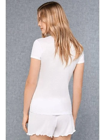 Tek Parça Esnek Yaka Body Doreanse 9394 - 2