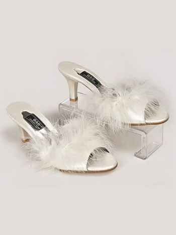 Yumuşak Tüylü Boydan Çeyiz Terliği G & C Collection 155