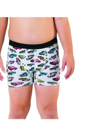 Pamuklu Esnek Lastikli Baskılı Boxer Öztaş 3706