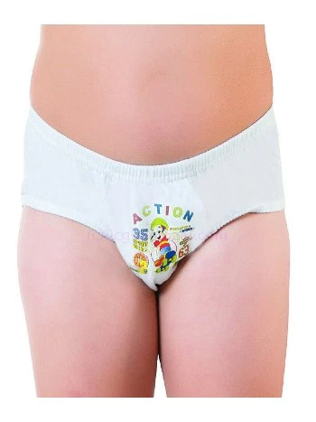 %100 Pamuk Yumuşak Lastik Dörtlü Slip Öztaş 3116 - 2