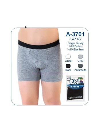 Yüksek Pamuklu Lycra Boxer Öztaş 3701 - 2