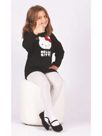 Pamuklu Daymod Çocuk Külotlu Çorap Siyah 2122088