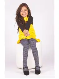 Yüksek Pamuk Oranı Kaydırmaz Çocuk Külotlu Çorap Daymod 2122063