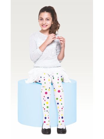 Yüksek Pamuk Oranı Kaydırmaz Taban Çocuk Külotlu Çorap Daymod 2125090