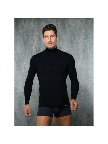 Fırçalı İç Yüzeyli Fermuarlı Termal Üst Erkek Tişört Doreanse 2975