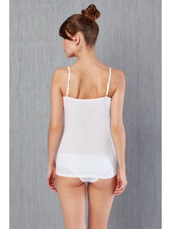 Yüksek Pamuklu Geniş Askılı Kadın Atlet Doreanse 9395 - 2