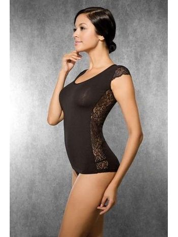 Modal Pamuklu Dantel Biyeli Sıfır Kol Atlet Doreanse 9323