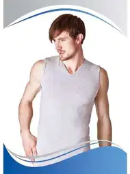 Pamuklu Elastan Sıfır Kol Atlet Dono 1235