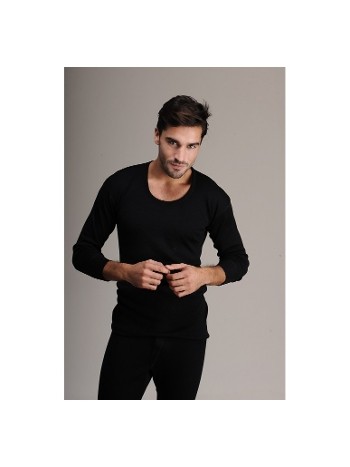 Termal Fırçalı İç Yüzey Uzun Kollu Fanila Has Yün 12