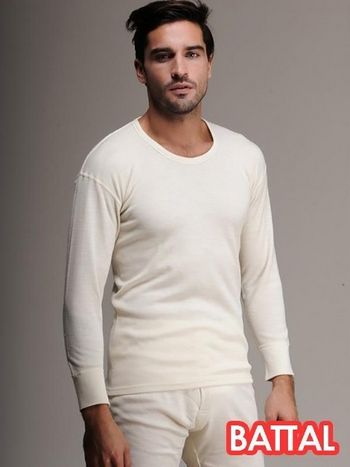 Avustralya Merinos Yünlü Termal Uzun Kol Fanila Has Yün 700