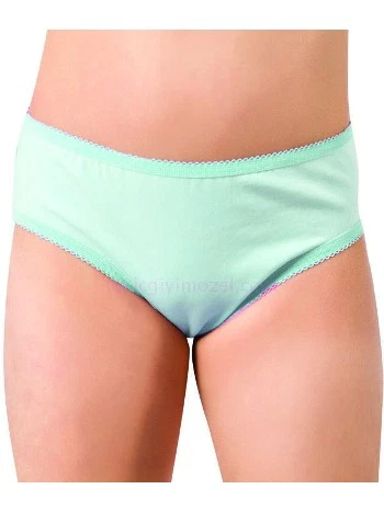 Pamuklu Esnek Bel Lastiği Kız Çocuk Külot  Öztaş 4723 - 2