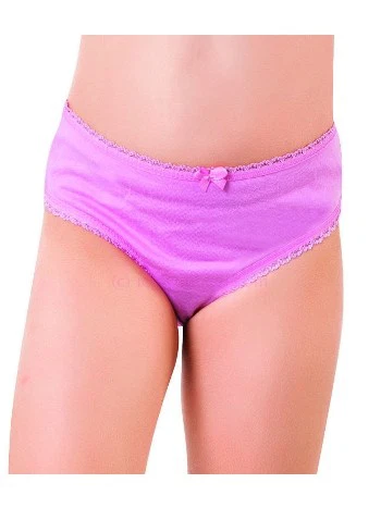 Baskılı ve Düz Desenli Kız Çocuk Külot  Öztaş 4152 - 2