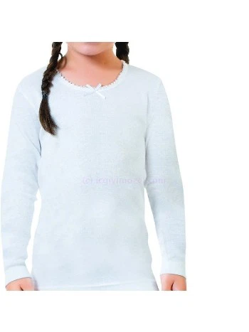 Pamuklu Geniş Askılı Kız Çocuk Atlet Öztaş 4023