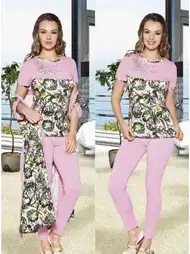 Uzun Kuşaklı Pamuklu Sabahlık Lady 13290