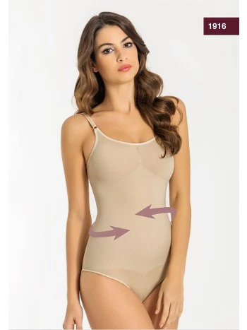 Kademeli Kompresyonlu Dikişsiz Body Korse Miss Fit 1916 - 2