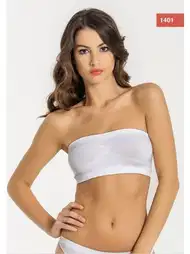 Silikon Bantlı Straplez Sütyen Miss Fit 1401