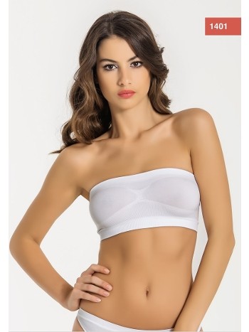 Silikon Bantlı Straplez Sütyen Miss Fit 1401