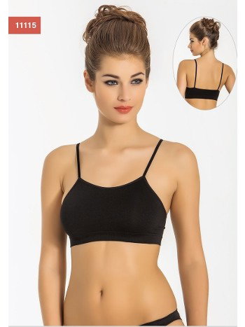 Esnek Dantel Detaylı Balensiz Büstiyer Miss Fit 11115